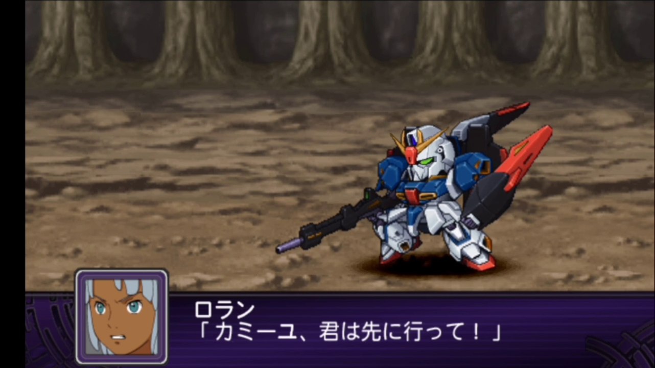 カミーユを援護するロラン【スパロボ破界篇】Rolan supports Kamille