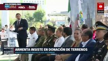 El gobernador de Puebla, Alejandro Armenta, amenaza a inmobiliaria Grupo Proyecta