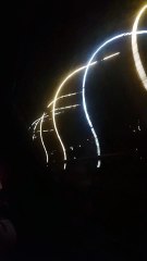 Night vision of main boulevard Gulberg Lahore