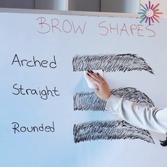 Understanding brow shapes and what suits you 💯