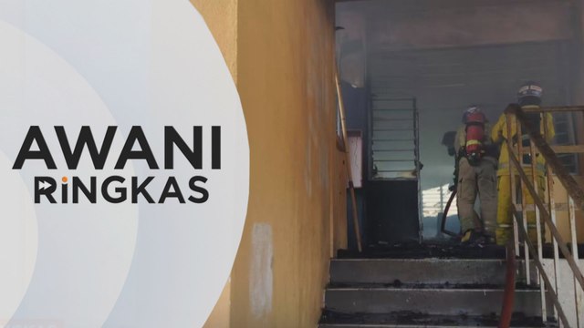 AWANI Ringkas: Sekolah terbakar | Kebakaran paip gas