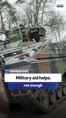 Ukrainian MP: Military aid helpful, not enough