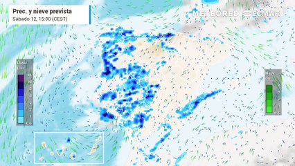 La amenaza de lluvia nos acompañará toda la Semana Santa