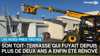 Le toit-terrasse de cette femme de 89 ans a enfin été rénové au bout de deux ans