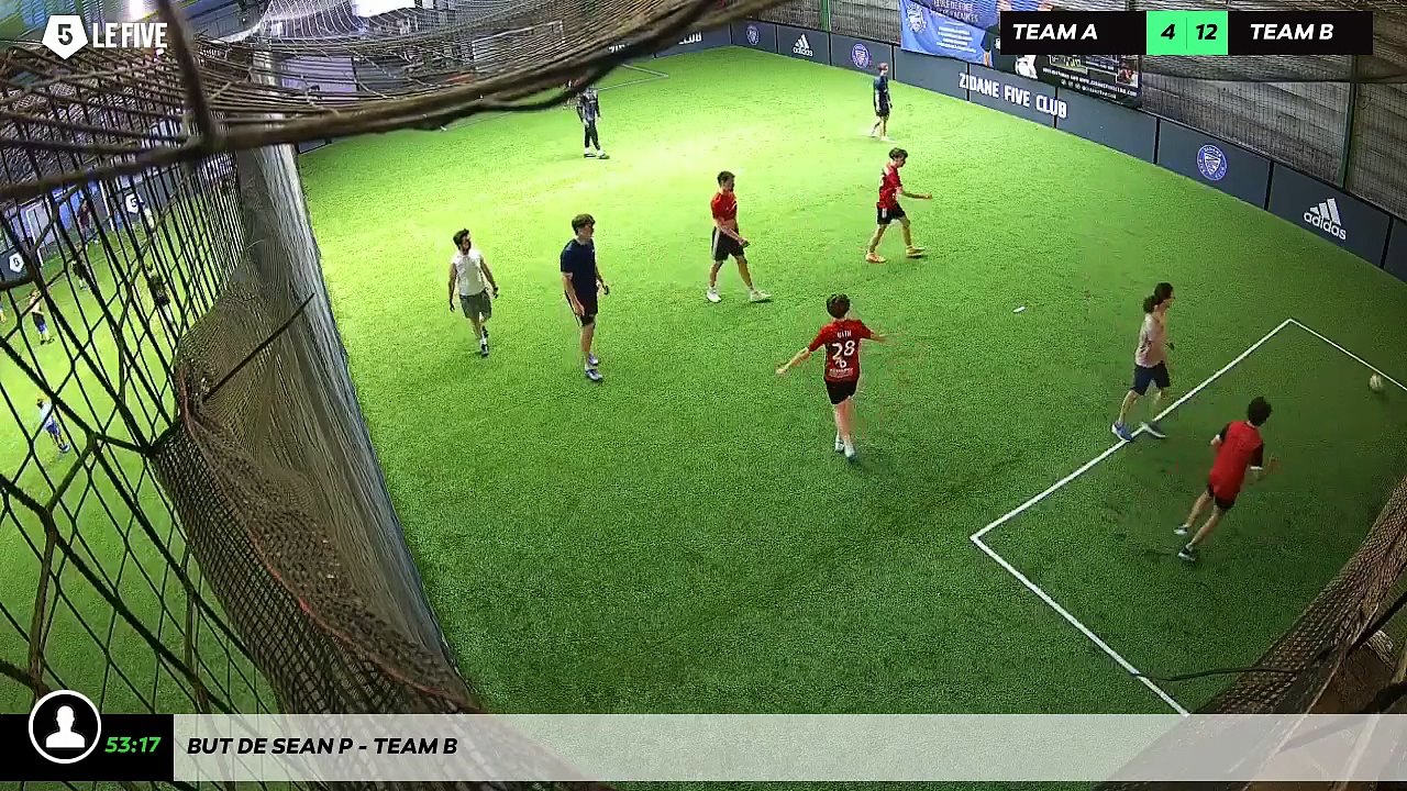 But de Sean P - Team B