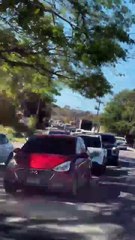 Colapsado sur de Tegucigalpa por tráfico vehicular