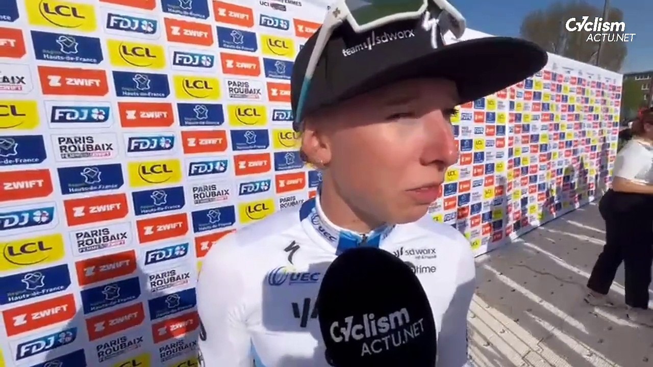 Cycling - Paris-Roubaix Femmes 2025 - Lorena Wiebes : "Pauline Ferrand-Prévot took the right moment to attack"