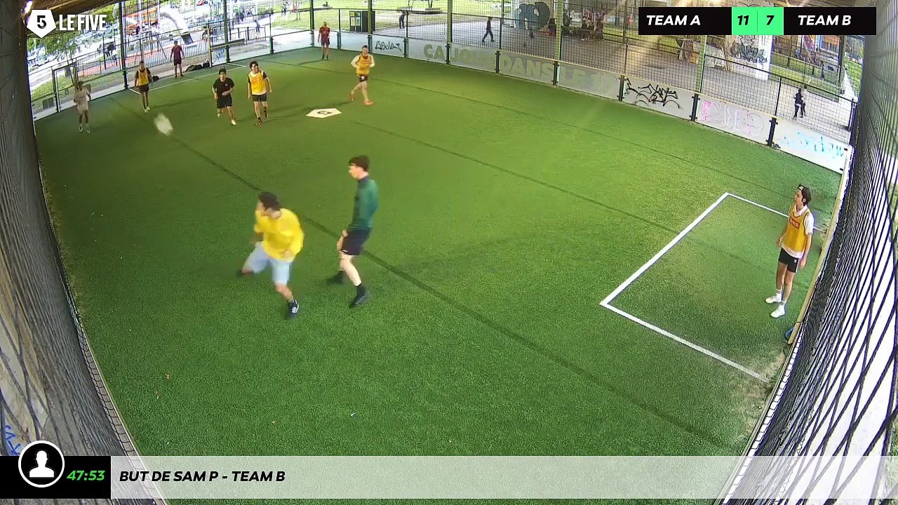 But de Sam P - Team B