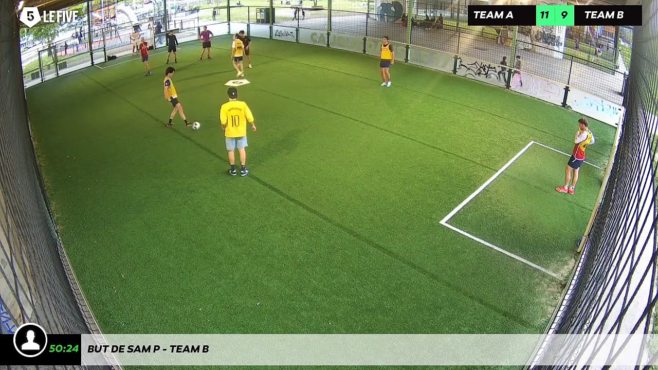But de Sam P - Team B