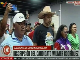 Candidatos del GPPSB por el estado Apure formalizan su inscripción ante el CNE