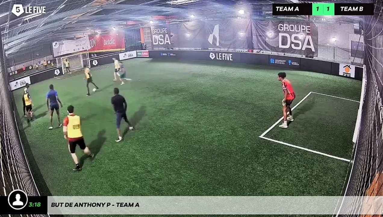 But de Anthony P - Team A