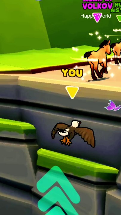 Running Animals, Flying Birds Games | Happy World #shorts