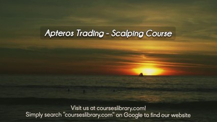 Apteros Trading Scalping Course