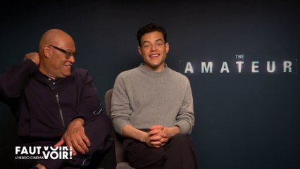 "L'amour est son arme la plus puissante" Rami Malek dans The Amateur