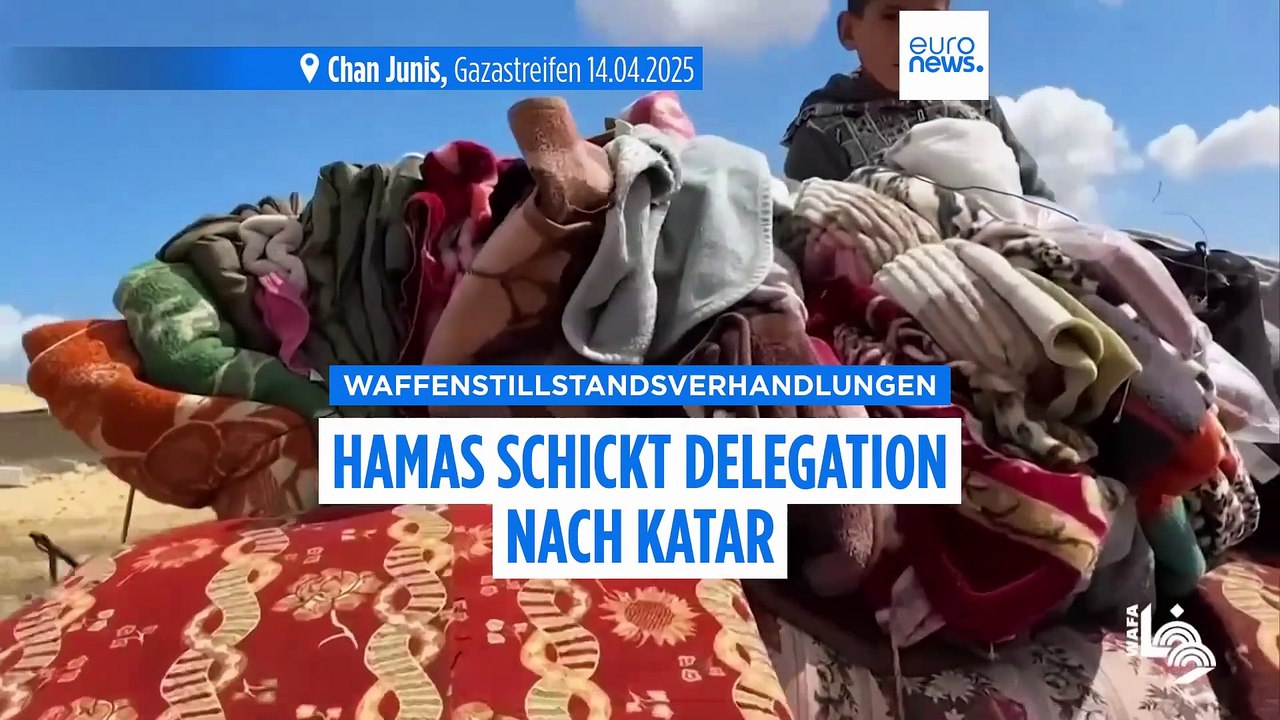 Hamas-Delegation reist zu Waffenstillstandsgesprächen mit Israel nach Katar