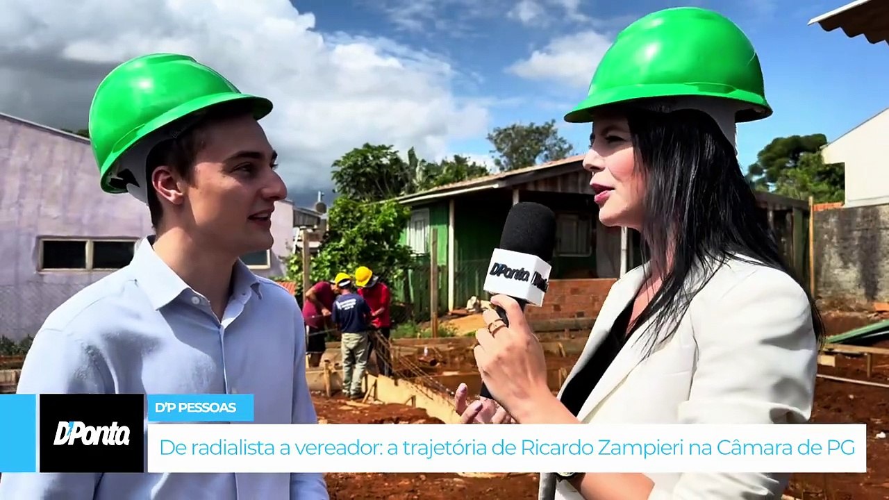 De radialista a vereador: a trajetória de Ricardo Zampieri na Câmara de PG