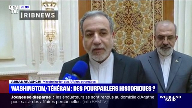 Pourparlers entre les États-Unis et l'Iran: Nous espérons qu'il y aura une chance de parvenir à une première entente , déclare Abbas Araghchi, ministre iranien des Affaires étrangères