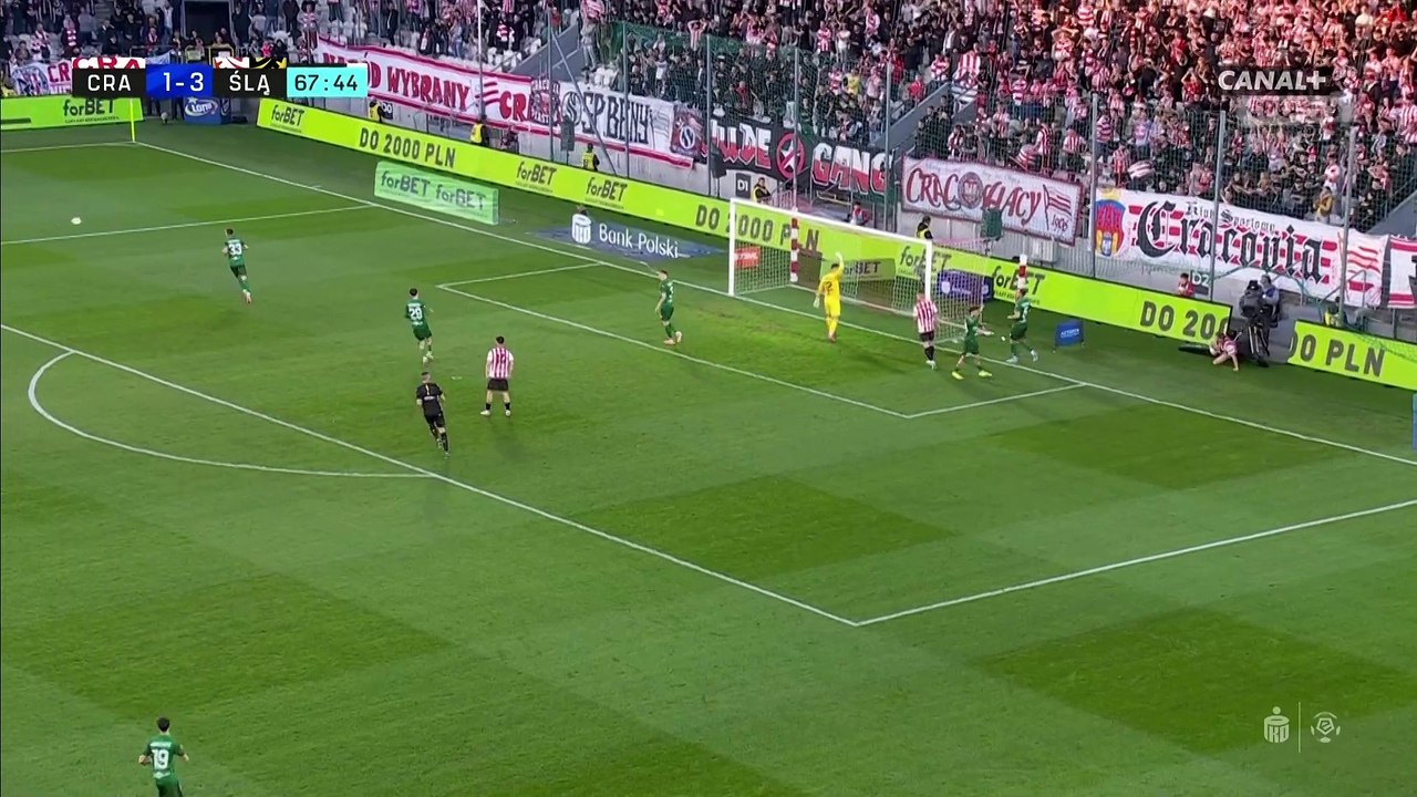 الدوري البولندي الممتاز  كراكوفيا سلاسك_ الأسبوع 28  الشوط الثاني 2025-04-12