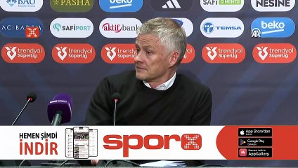 Solskjaer. "Çok kibarız"