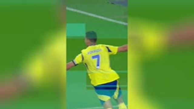 Ronaldo scores a screamer for Al Nassr!