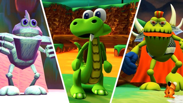 Croc Legend of the Gobbos All Cutscenes (PS5) 100% True Ending
