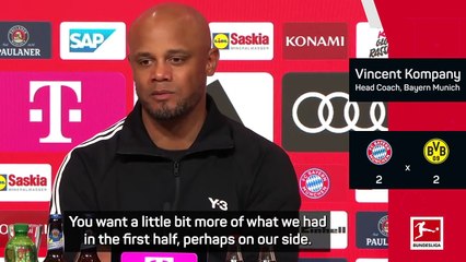 Kompany wanted more control than entertainment in Der Klassiker