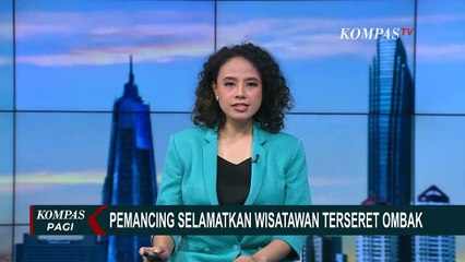 Aksi Heroik! Pemancing di Purworejo Selamatkan Wisatawan Terseret Ombak Gunakan Drone