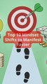 Top 10 Mindset Shifts to Manifest Faster #mysticattraction #lawofattraction #top10