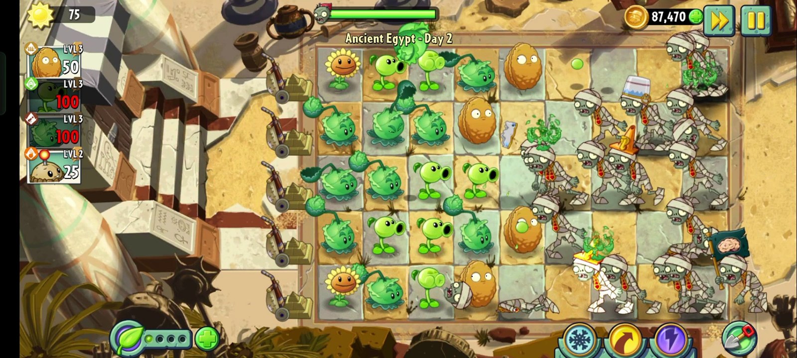 Attack the plant ☘️ Zombie 🦠 final fight 🧟🧟