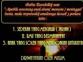 3 Amalan yang Tidak Putus Pahalanya sesudah Wafat