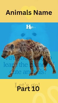 Learning Animals Name Part 10 #learning #animals #animalnames #kidslearning #toddlers #babyanimals #cutekids #jungleworld