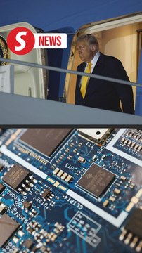 Trump says he will provide more info on chips tariffs on Monday