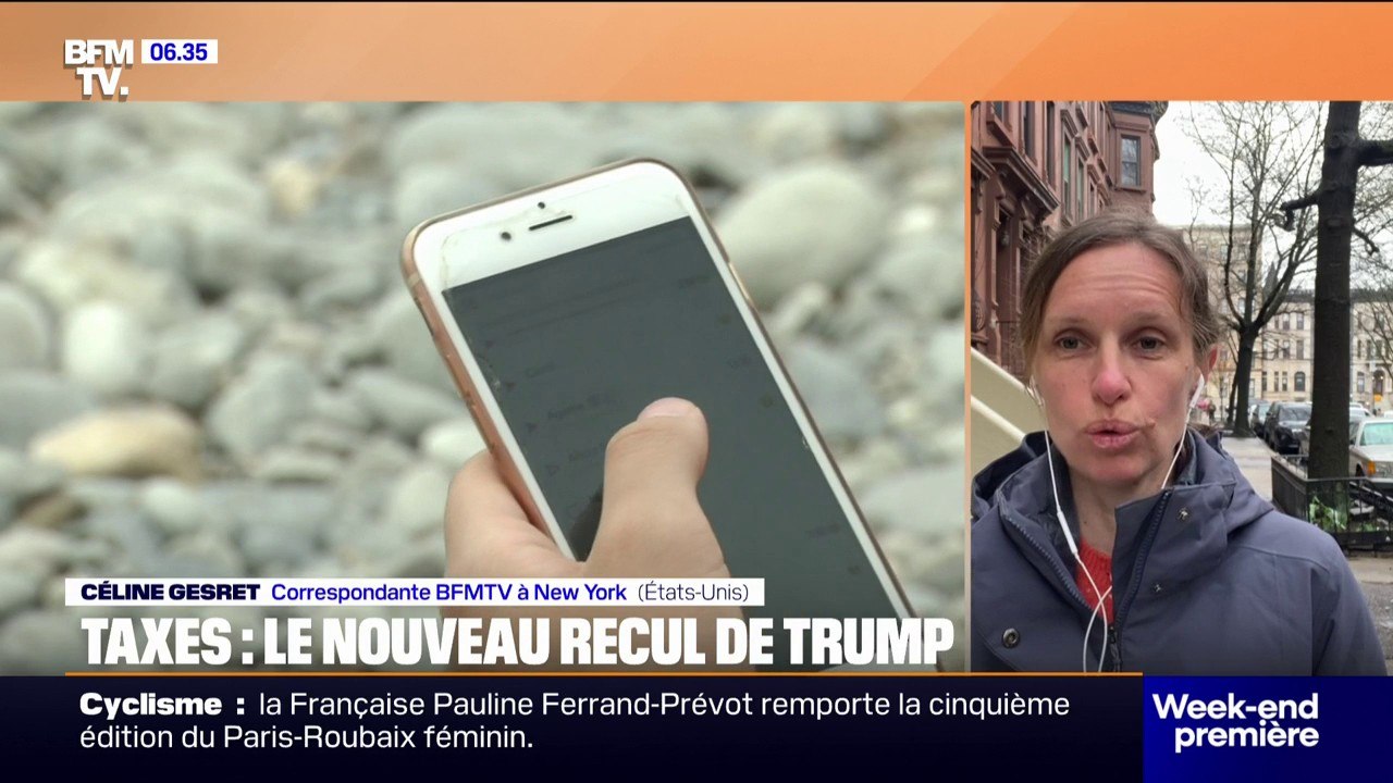 Droits de douane: les smartphones et les ordinateurs exemptés des surtaxes de l'administration Trump