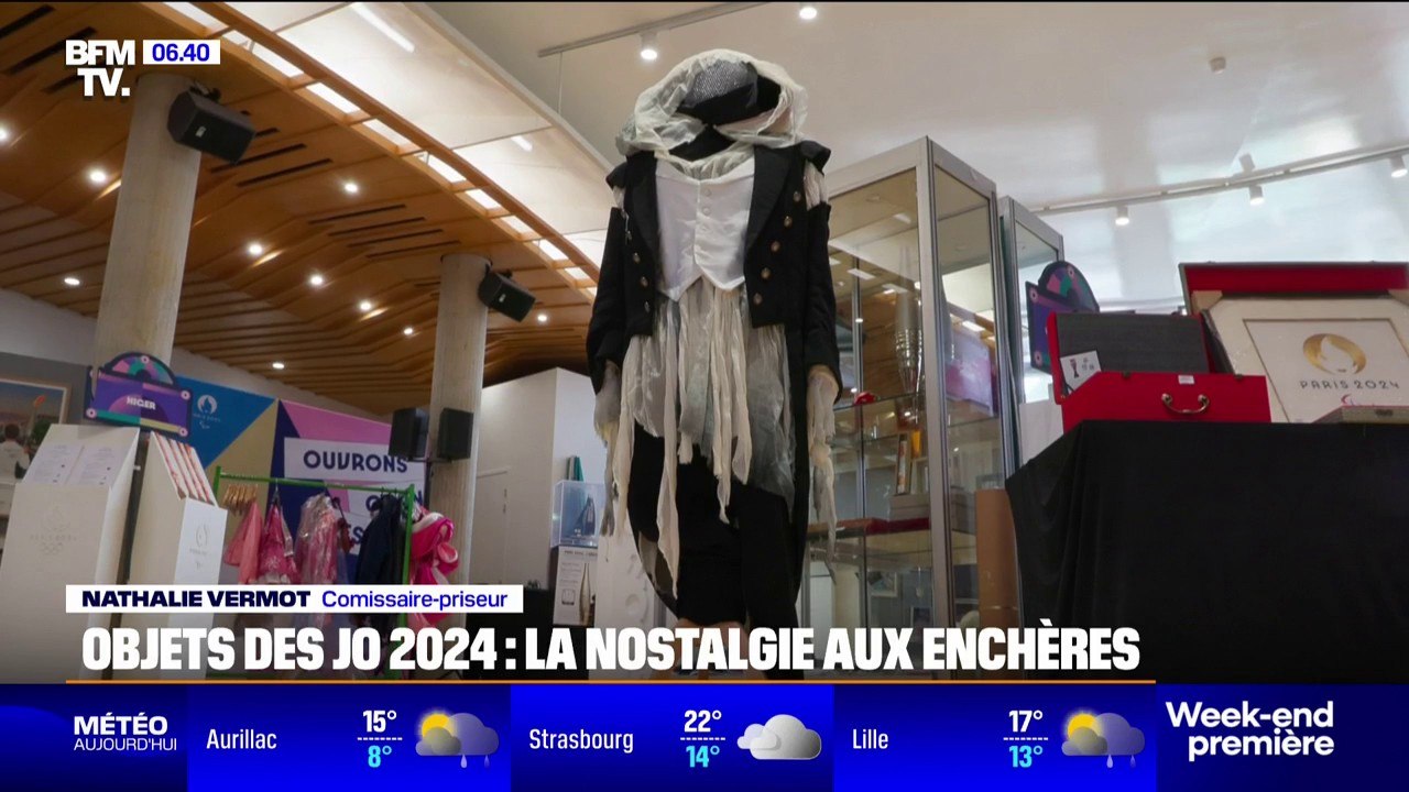 JO de Paris 2024: des objets emblématiques vendus aux enchères