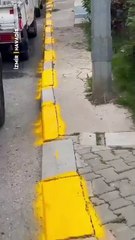 CHP’li belediyeden “göz yaşartan” çalışması! Heykel dikmenin dışında hizmet yapmayın siz