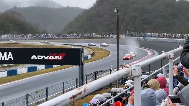 Super GT 2025 Okayama Race Baguette Ishiura Sato Big Crash Amateur