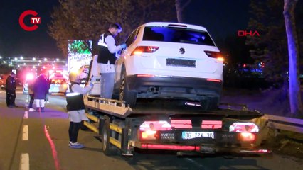 İstanbul'da TEM Bağlantı Yolu'nda zincirleme kaza: Ölü ve yaralılar var!