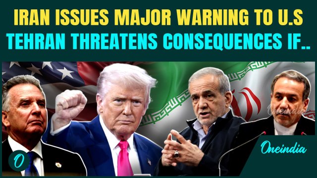 ‘The US can choose the course..’: Iran Drops Post-Meeting Bombshell After Talks With Trump Envoy