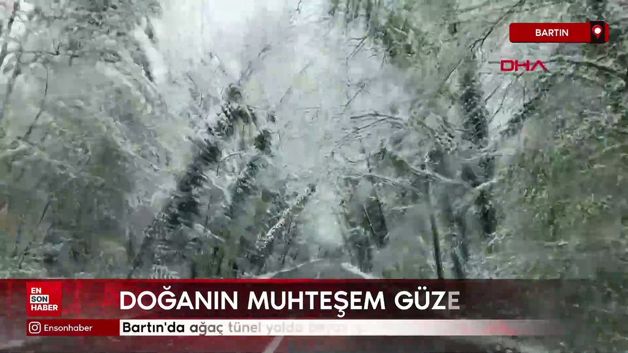 Bartın'da muhteşem doğa güzelliği
