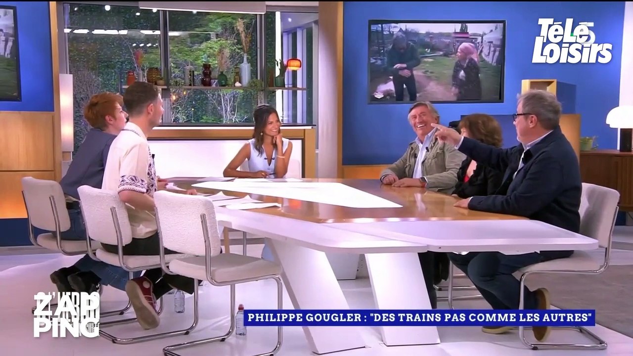Philippe Gougler évoque cette rencontre qui l'a marqué dans Des trains pas comme les autres