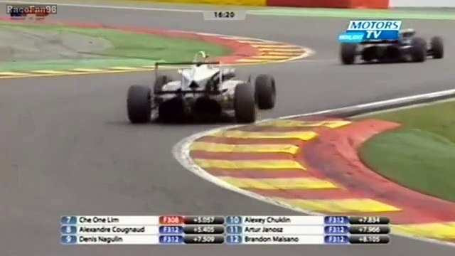 F3 Open 2013_Manche 6_Circuit de Spa-Francorchamps(Belgique)_Meilleurs moments de la course 2 (en français - Motors TV - France) [RaceFan96]