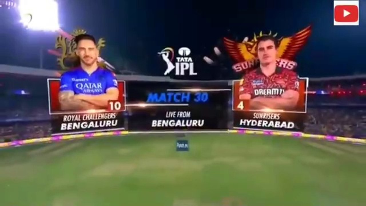 SRH VS RCB IPL 2025 highlights match highlights