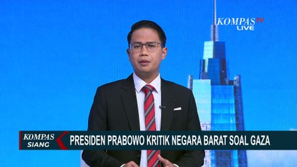Prabowo Kecewa! Lempar Kritik pada Negara Barat Soal Pelanggaran HAM Gaza-Palestina