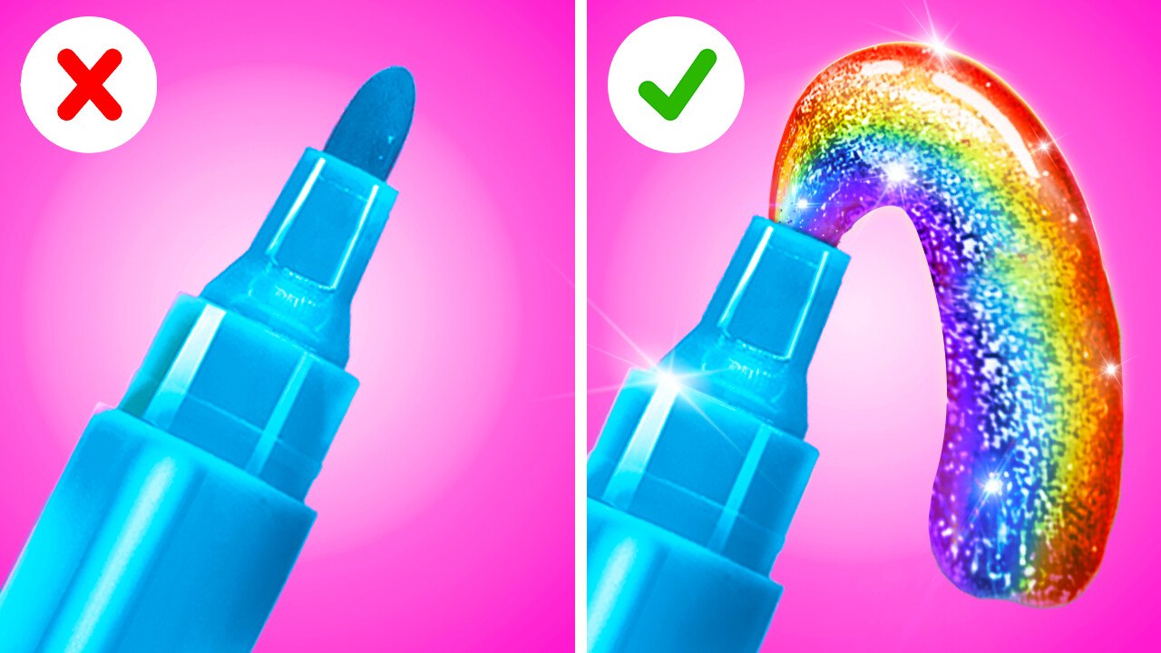 ASTUCES D'ART RAPIDES & GÉNIALES ! IDÉES VIRALES & CRÉATIVES POUR UN ART ÉPOUSTOUFLANT - 123 GO LIKE