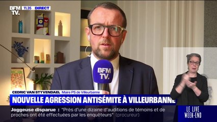 Agression antisémite à Villeurbanne: "Il nous faut faire feu de tout bois", affirme le maire (PS) de Villeurbanne