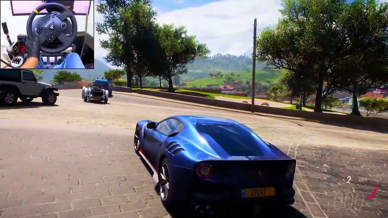 Ferrari F12 TDF - Forza Horizon 5 _ Thrustmaster TX gameplay