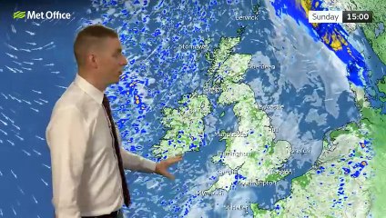 Met Office Sunday afternoon weather forecast 13/04/2025