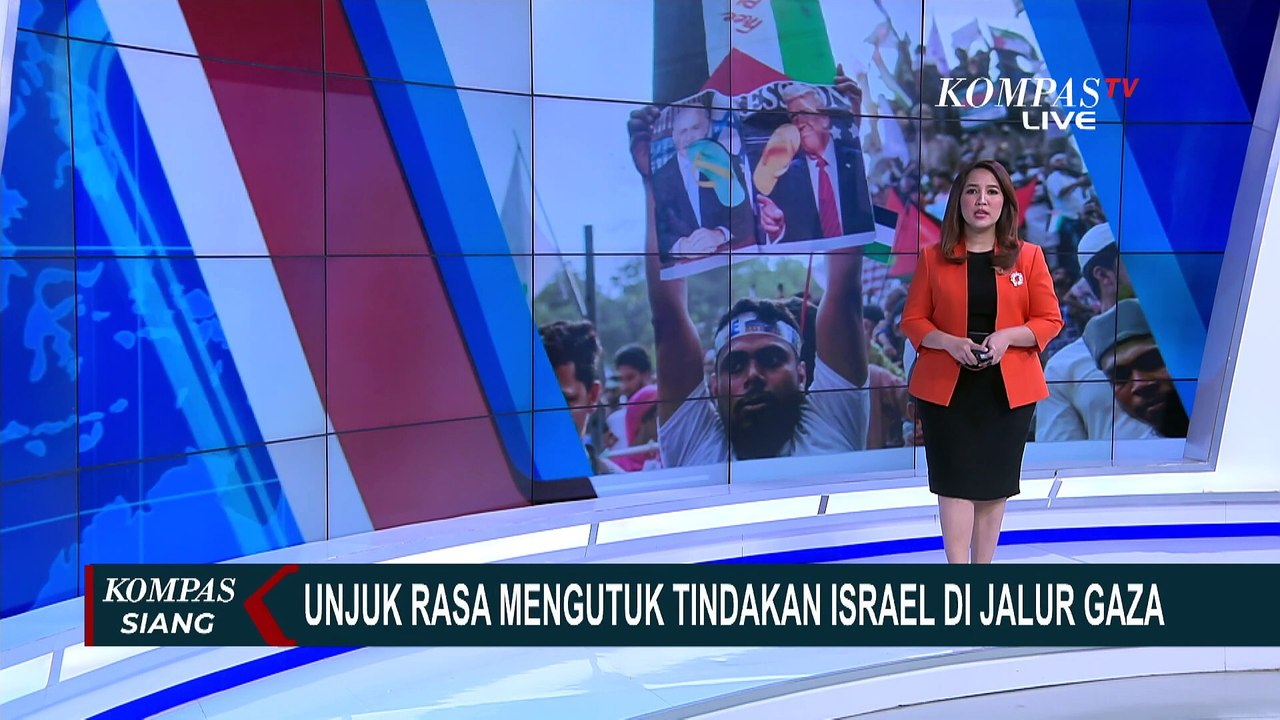 Unjuk Rasa Seratus Ribu Warga Bangladesh Kecam Serangan Israel ke Gaza Palestina