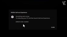 How to fix 0x0003 in GeForce Experience