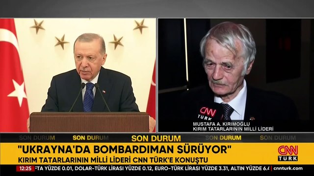 Kırım Tatarlarının Milli Lideri Kırımoğlu Antalya'da